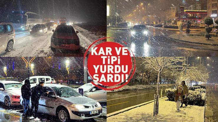 SON DAKİKA HABERLER | İstanbul ve Ankara beyaza büründü, Anadolu Otoyolunda ulaşım durdu... Kar ve tipi yurdu sardı