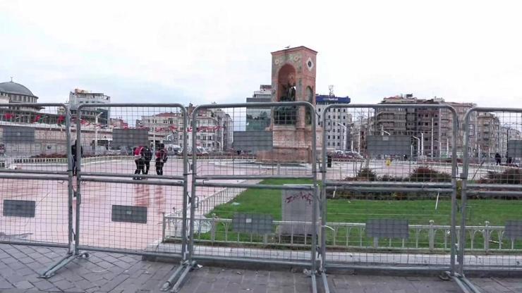 Taksim Meydanında etkinlik yasağı