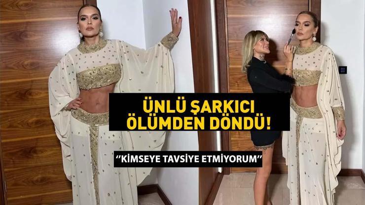 Demet Akalın zayıflama iğnesi yüzünden hayatından oluyordu Kimseye tavsiye etmiyorum