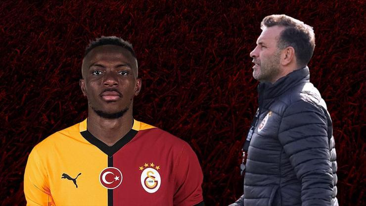 Galatasarayda Okan Buruktan Victor Osimhen kararı Sistem değişiyor...