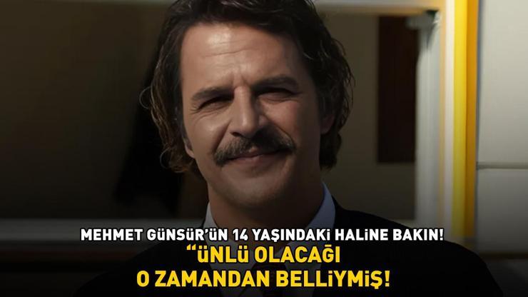 Annem Ankaranın Hasanı Mehmet Günsür’ün 14 yaşındaki haline bakın GÖREN AYNI ŞEYİ SÖYLEDİ