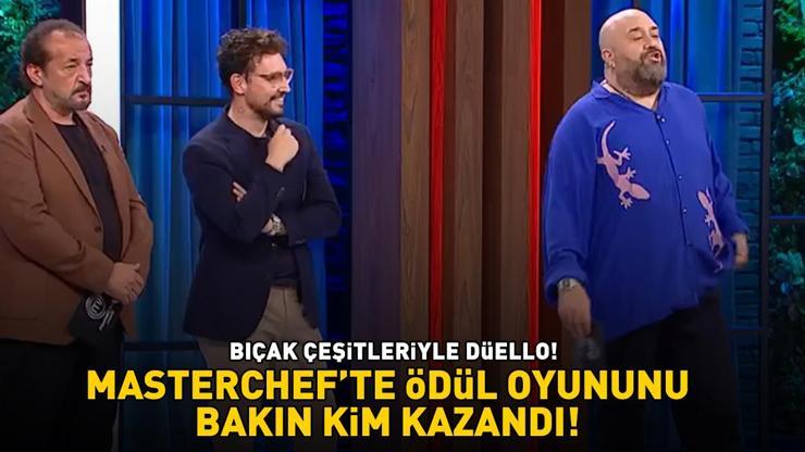 BIÇAK ÇEŞİTLERİYLE DÜELLO MasterChefte ödül oyununun kazananı bakın kim oldu