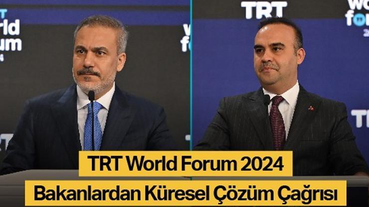 Bakanlardan Küresel Çözüm Çağrısı: TRT World Forum’da Krizlere Yol Haritası Çiziliyor