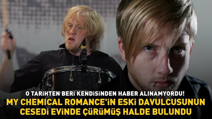 My Chemical Romancein eski davulcusu Bob Bryar hayatını kaybetti CESEDİ EVİNDE ÇÜRÜMÜŞ HALDE BULUNDU