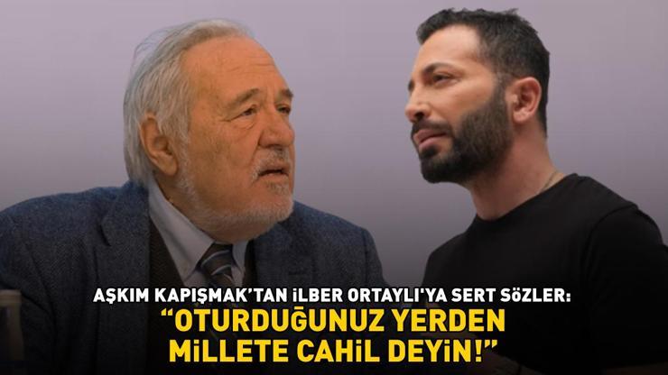 Aşkım Kapışmak, İlber Ortaylıya fena yüklendi: OTURDUĞUNUZ YERDEN MİLLETE CAHİL DEYİN