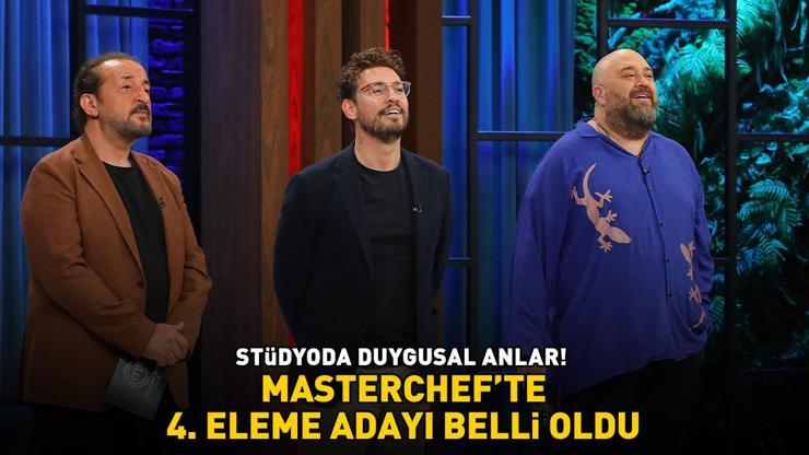 MasterChefte 4. eleme adayı belli oldu Somer Şef Serüveni bitebilecekken sana burada olma şansı verdi dedi Stüdyoda duygusal anlar