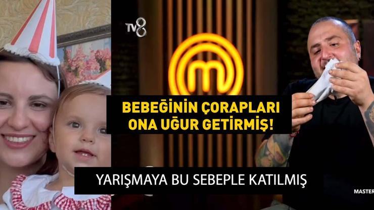 MasterChef Kaan bebeğinin çoraplarını yanında taşıyor Yeni doğmuş bir çocuğu bırakmak çok zor, eşimi özledim