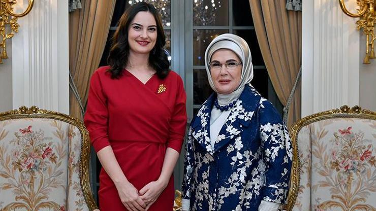 Emine Erdoğan, Karadağ Devlet Başkanının eşi Milatovic ile bir araya geldi