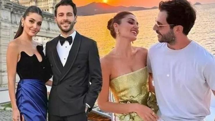 Hande Erçel ve Hakan Sabancı suşi gecesi yaptı