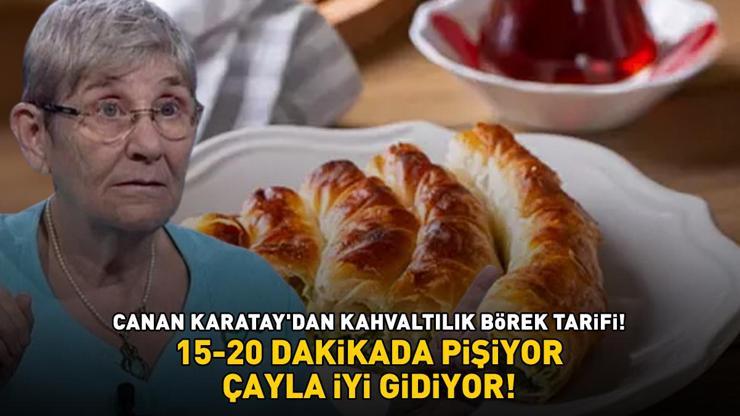 15-20 dakikada pişiyor Canan Karataydan kahvaltılık börek tarifi HEM SAĞLIKLI HEM DE BESLEYİCİ