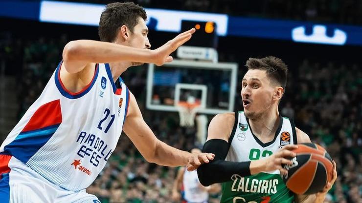 Zalgiris - Anadolu Efes basket maçı ne zaman, saat kaçta, hangi kanalda