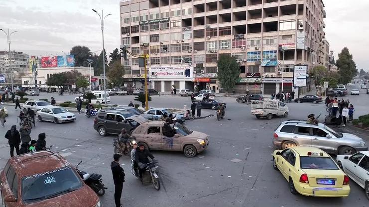 Hama şehir merkezi, kutlama merkezine döndü | Video Haber