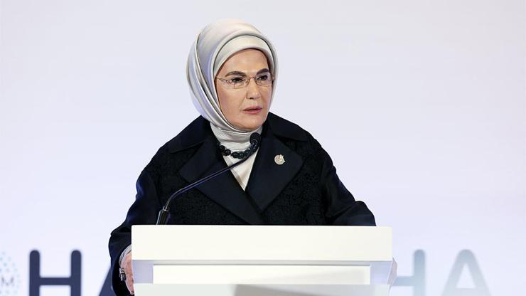 Emine Erdoğan: İsrail Gazzede postmodern bir Holokost yapıyor