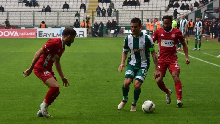 Konyaspor ile Antalyaspor puanları paylaştı