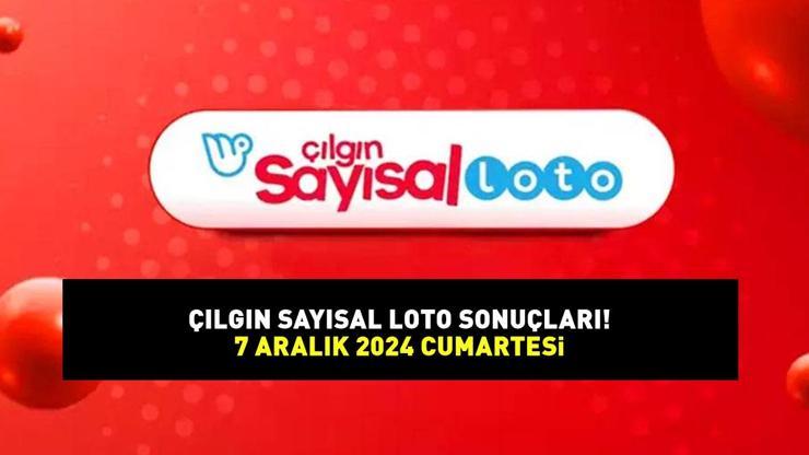 ÇILGIN SAYISAL LOTO SONUÇLARI AÇIKLANDI: 415,9 milyon TL büyük ikramiye devretti 7 Aralık 2024 Çılgın Sayısal Loto sonuçları nasıl öğrenilir