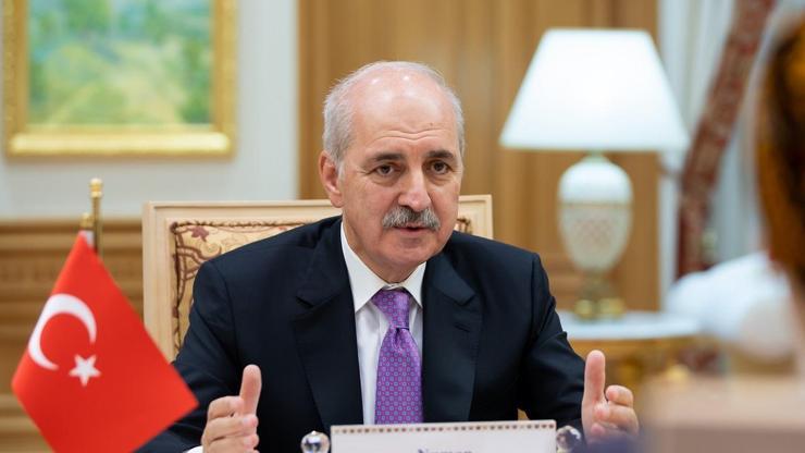 TBMM Başkanı Numan Kurtulmuş gazetecilerle buluştu: Tavrımız, Suriyede demokratik rehberlik yapmaktır