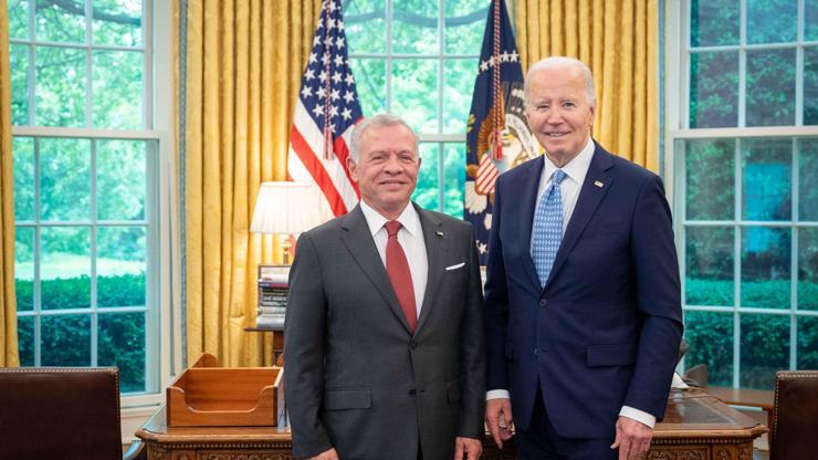 Biden, Ürdün Kralı Abdullah ile Suriye’yi görüştü