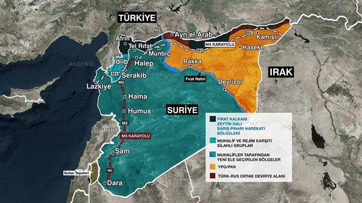 SON DAKİKA HABERİ: İdlib, Münbiç, Deyrizor PKK/YPGden kurtarıldı İşte yeni hedef...