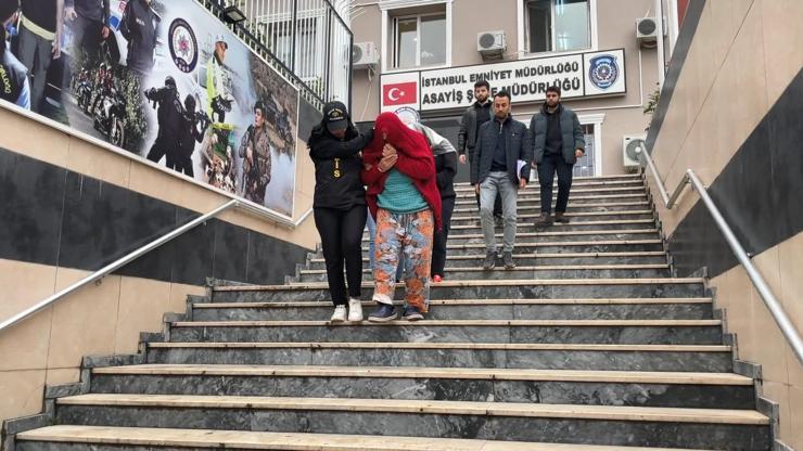 Kuyumcudan el çabukluğuyla 500 bin liralık hırsızlık yapan 2 şüpheli tutuklandı