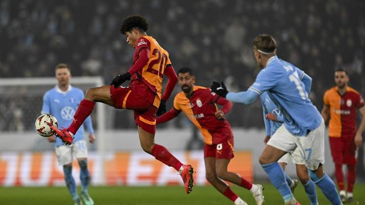 Galatasaray, Malmöye uzatmada 2 puan kaybetti Malmö 2-2 Galatasaray