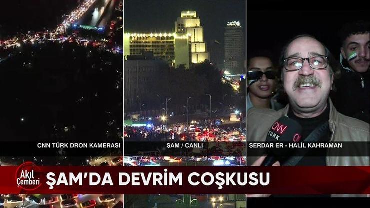 Şamda devrim coşkusu: Suriyeli vatandaş canlı yayında Türkçe şarkı söyledi