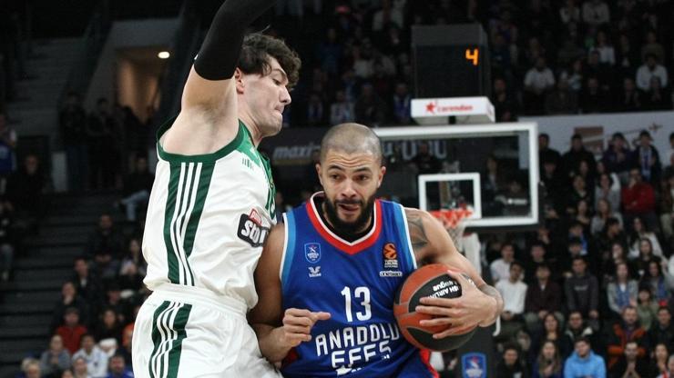 Anadolu Efes, Panathinaikos’u farklı geçti