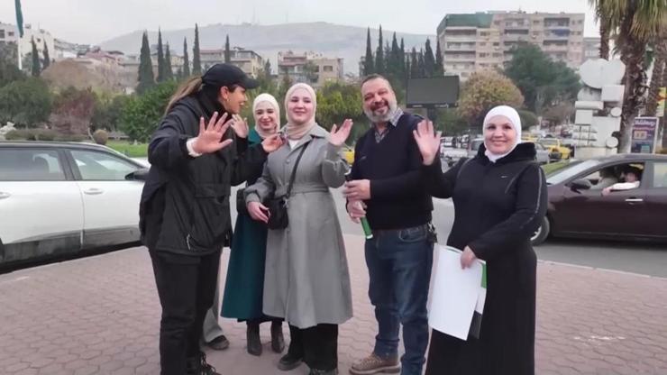 ŞAM SOKAKLARINDAN TÜRKİYEYE MESAJLAR... Sevgi ve vefalarını dile getiriyorlar