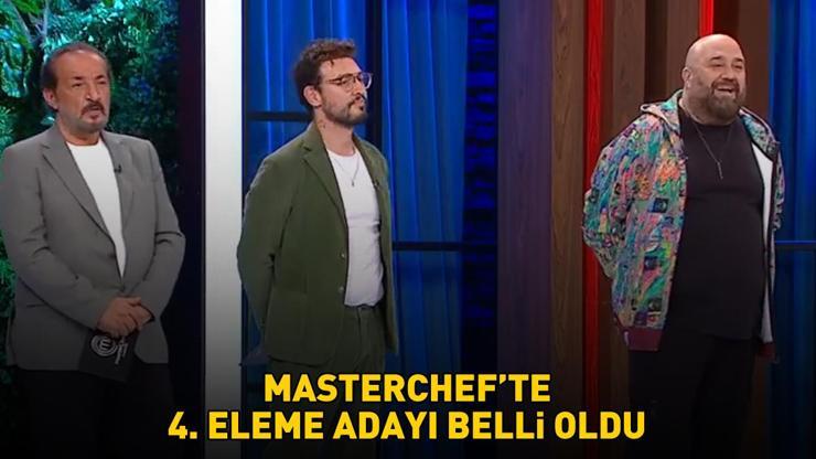 MasterChef’te 4. eleme adayı belli oldu FAVORİ YARIŞMACI POTADA