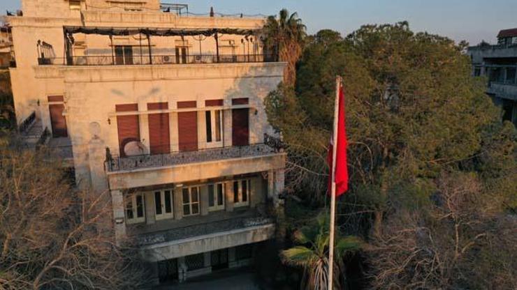 Türkiyenin Şam Büyükelçiliği 12 Yıl Aradan Sonra Kapılarını Açtı