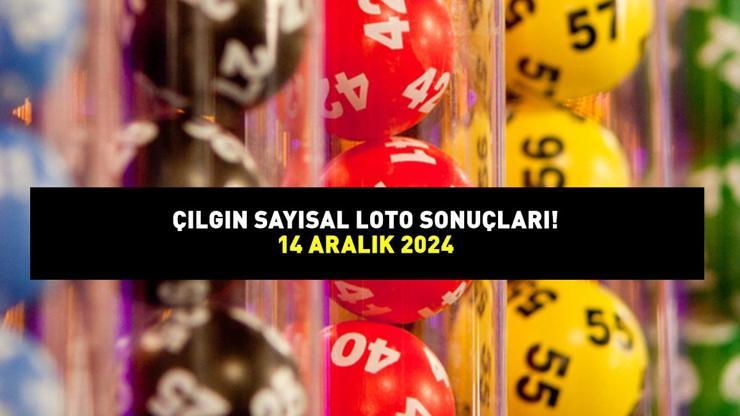 ÇILGIN SAYISAL LOTO SONUÇLARI 14 ARALIK 2024 | Çılgın Sayısal Loto sonuçları nasıl öğrenilir 432 milyon TL devretti