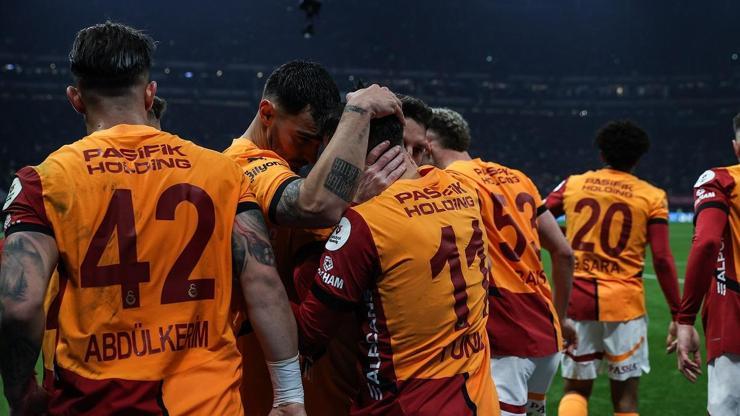 Gol düellosunu Galatasaray kazandı Galatasaray 4-3 Trabzonspor