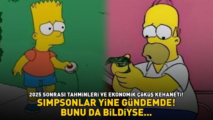 Simpsonlardan 2025 sonrası için ekonomik çöküş kehaneti Trumpın ABD başkanlığı ve Bitcoin tahminleri tutmuştu Bunu da bildiyse...