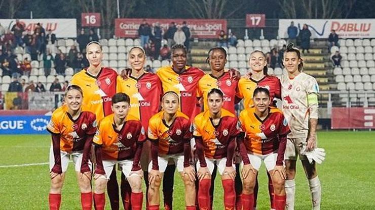 Galatasaray Petrol Ofisi, Şampiyonlar Liginin son maçında Romada 3-0 mağlup...