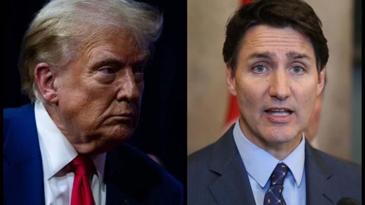 Gümrük vergisi krizine, eyalet tartışması eklendi: Trump, Trudeauyu bir kez daha vali dedi