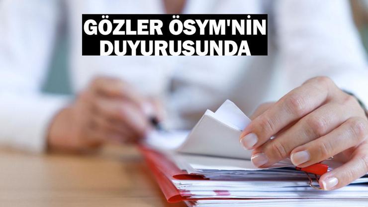 KPSS Ortaöğretim ve Ön Lisans Tercihleri Ne Zaman Gözler ÖSYMnin Duyurusunda