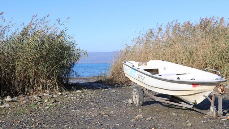 Sapanca Gölünde su seviyesi kritik seviyede