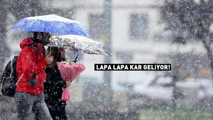 Son dakika... Dikkat Tarih belli oldu... Birçok ilde etkili olacak: Lapa lapa kar geliyor