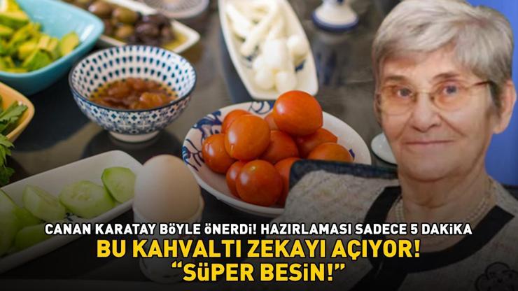 BU KAHVALTI ZEKAYI AÇIYOR Canan Karatay Süper besin diyerek önerdi 5 dakikada hazır