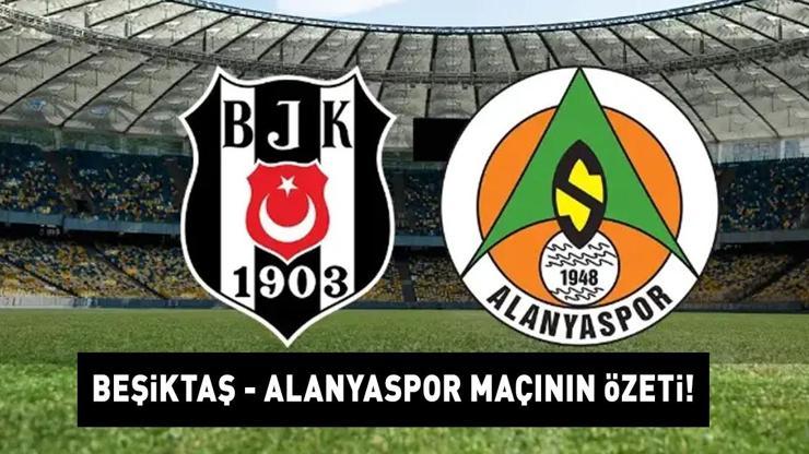 BEŞİKTAŞ ALANYASPOR MAÇ SONUCU | Süper Lig 17. hafta karşılaşması Beşiktaş - Alanyaspor maçı kaç kaç bitti Tüpraş Stadında 2 gol