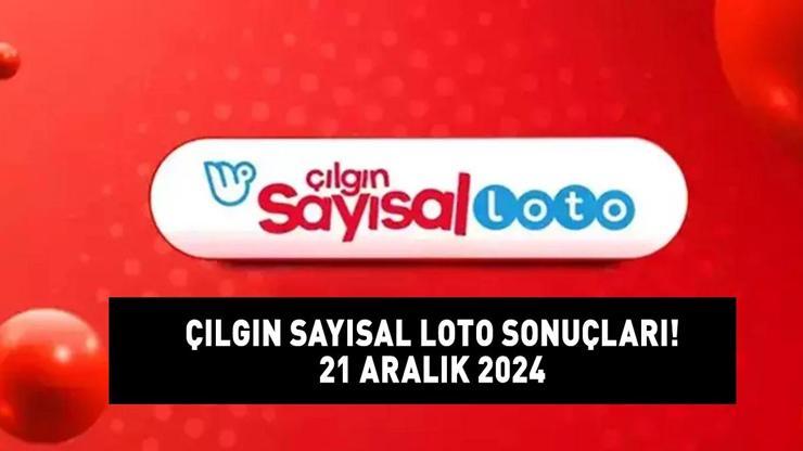 ÇILGIN SAYISAL LOTO SONUÇLARI AÇIKLANDI 21 ARALIK 2024 Çılgın Sayısal Loto sonuçları açıklandı mı 442.837.103 TL büyük ikramiye