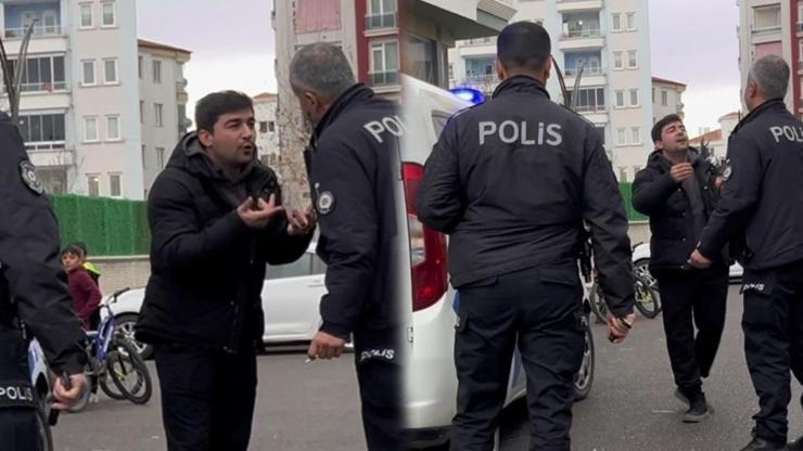 Olay yerine giden ekipler neye uğradığını şaşırdı Polise, Beni döv diye yalvardı