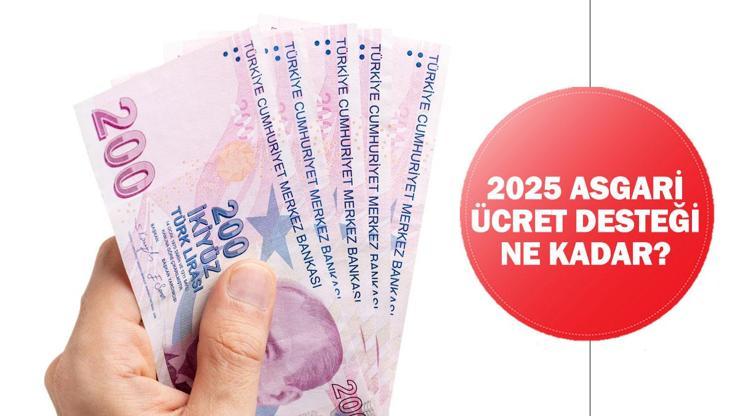 2025 ASGARİ ÜCRET DESTEĞİ: İşveren asgari ücret desteği ne kadar oldu