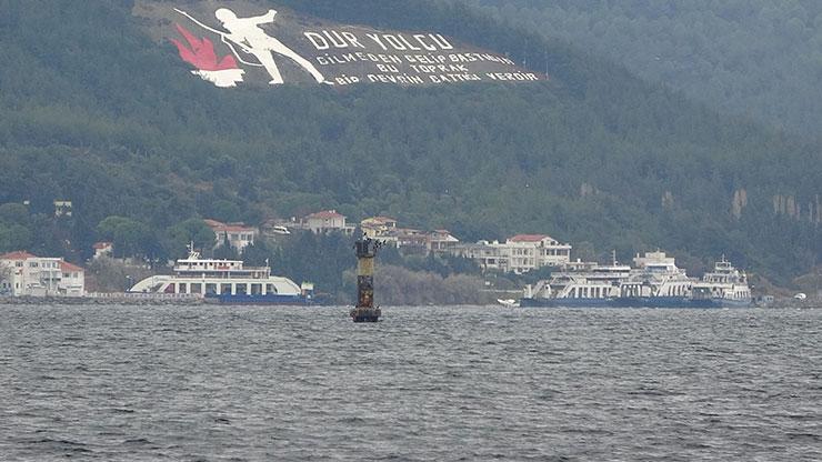 Bozcaada ve Gökçeadaya yarınki tüm feribot seferleri iptal edildi