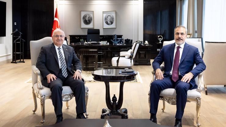 Bakanlar Fidan ve Güler, bir araya geldi - Ankara Haberleri