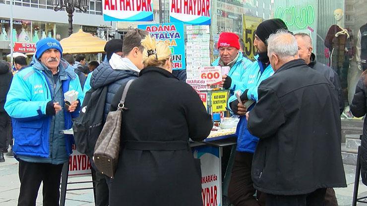 Milli Piyango yılbaşı biletlerine Ankara’da yoğun ilgi: Türkiye’nin en büyük, rekor ikramiyesi