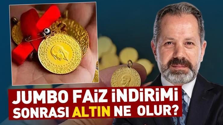 SON DAKİKA.... Jumbo faiz indirimi sonrası altın ne olur Uzman isim canlı yayında tek tek anlattı