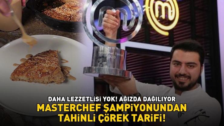 MASTERCHEF ŞAMPİYONU SERHAT DOĞRAMACI PÜF NOKTASINI VERDİ Ağızda Dağılan Çıtır Lezzet Tahinli Çörek Böyle Olur