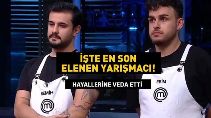 MasterChefe 6. olarak veda etti Erim MasterCheften elendi 26 Aralık 2024 MasterChefte yaşananlar