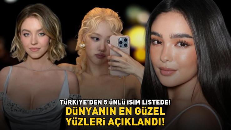 Dünyanın en güzel yüzleri açıklandı Türkiyeden 5 ünlü isim listede