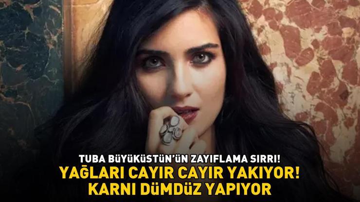 Tuba Büyüküstünün zayıflama sırrı Yağları cayır cayır yakıyor, karnı dümdüz yapıyor: Her sabah 1 bardak içmek yeterli